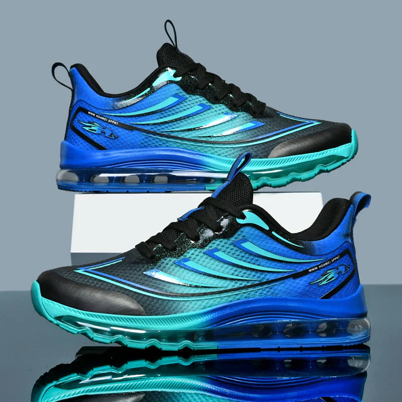 Men’s Air Cushion Running Shoes Lightweight Athletic Walking Sneakers