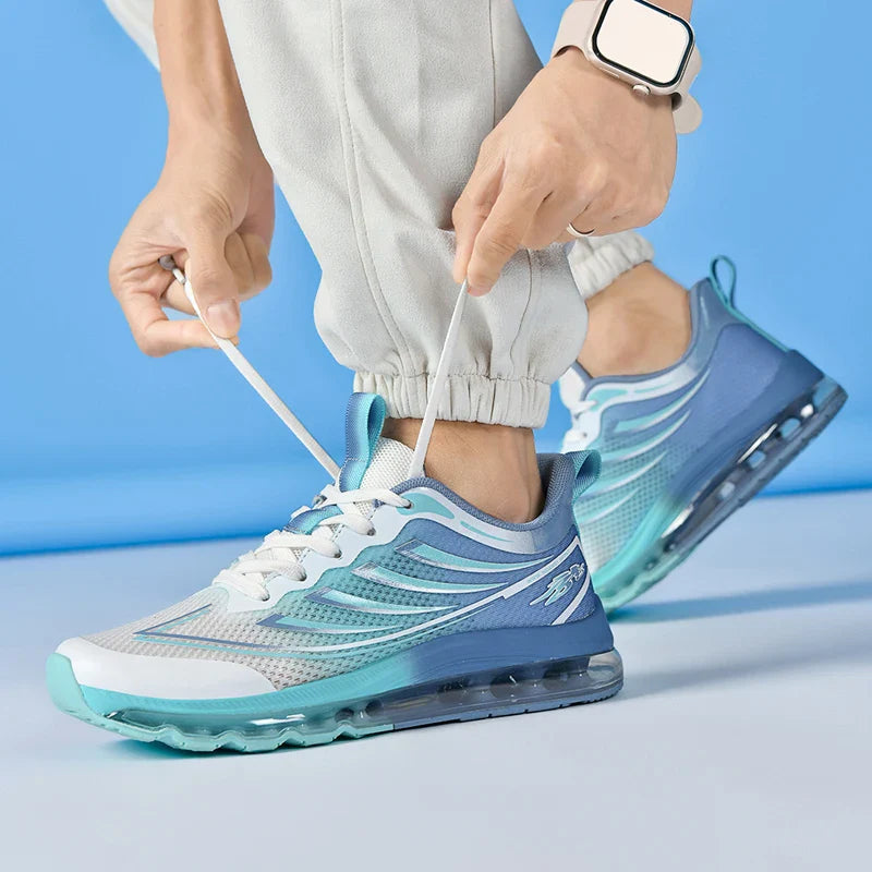 Men’s Air Cushion Running Shoes Lightweight Athletic Walking Sneakers