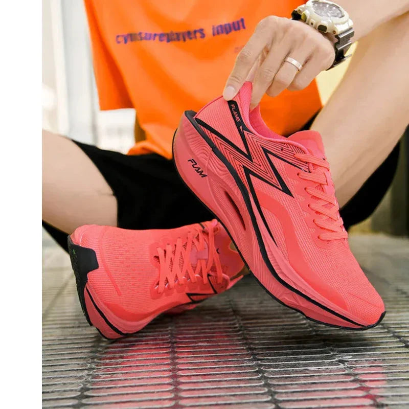 Men’s Running Shoes Lightweight Athletic Sneakers Cushioned Sports Footwear