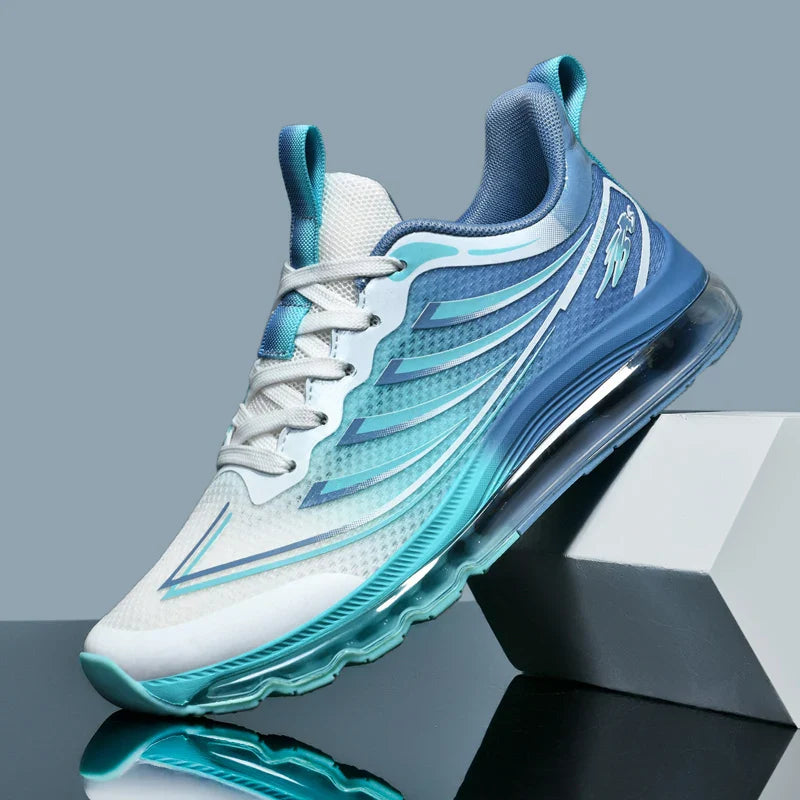 Men’s Air Cushion Running Shoes Lightweight Athletic Walking Sneakers