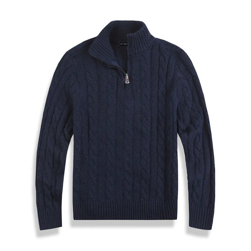 Castello | Old Money Half Zip Sweater - Solorfit