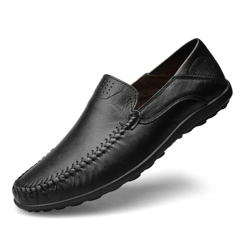Aure Italian 100% Genuine Leather Loafers - Solorfit
