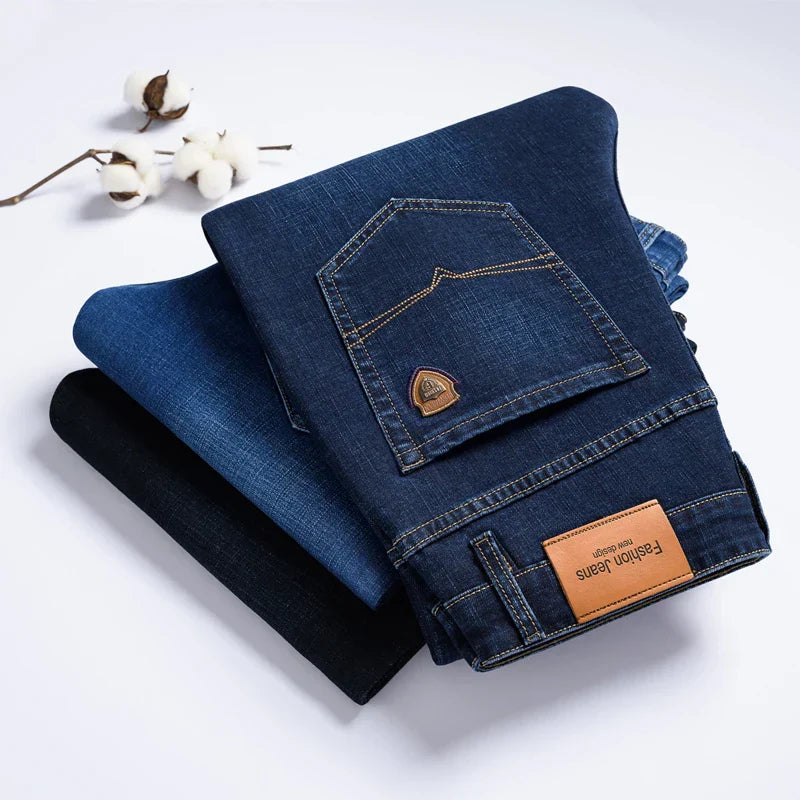 Axel's Classic Men Denim Jeans Straight Leg