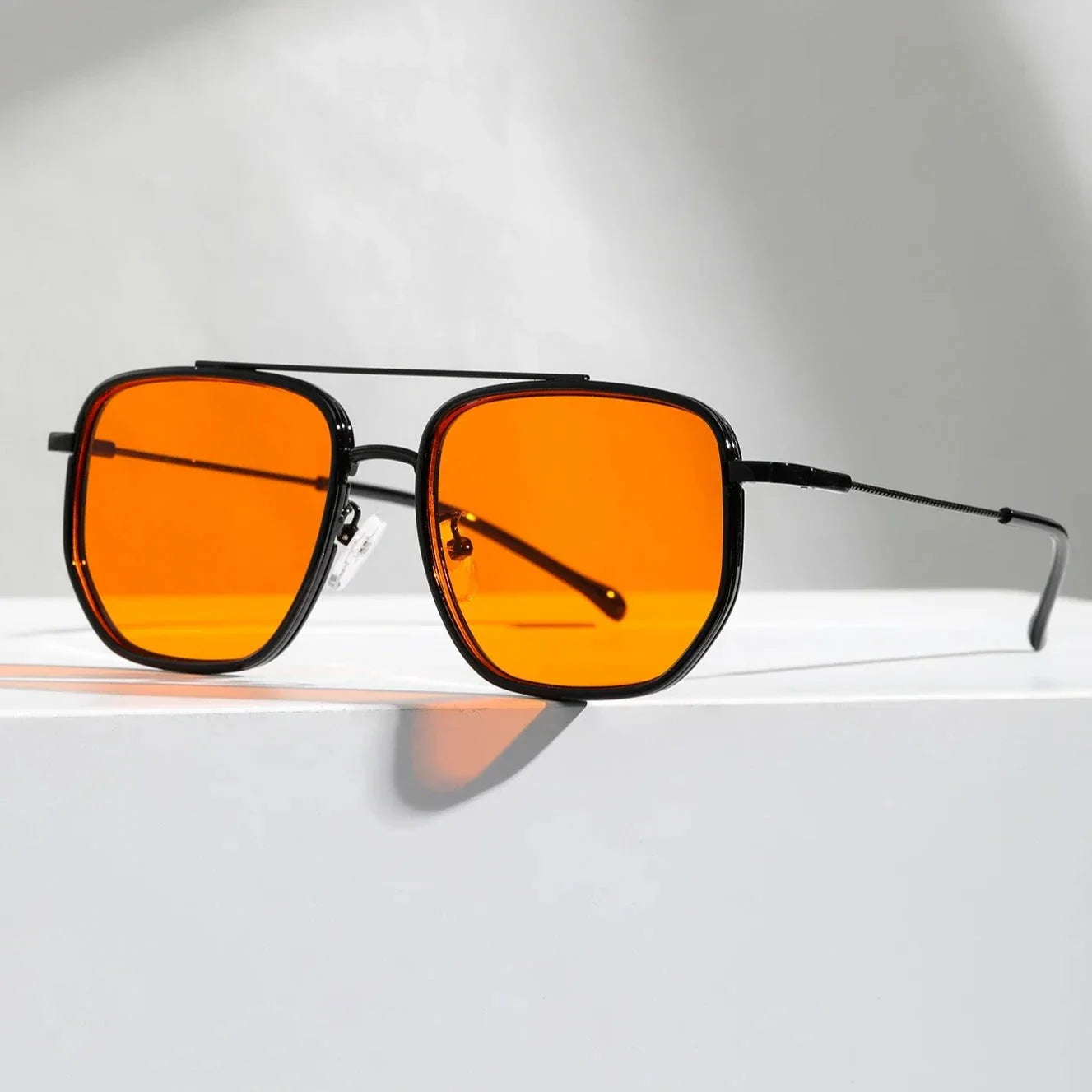 Square Polarized Sunglasses UV Protection Driving Outdoor Eyewear