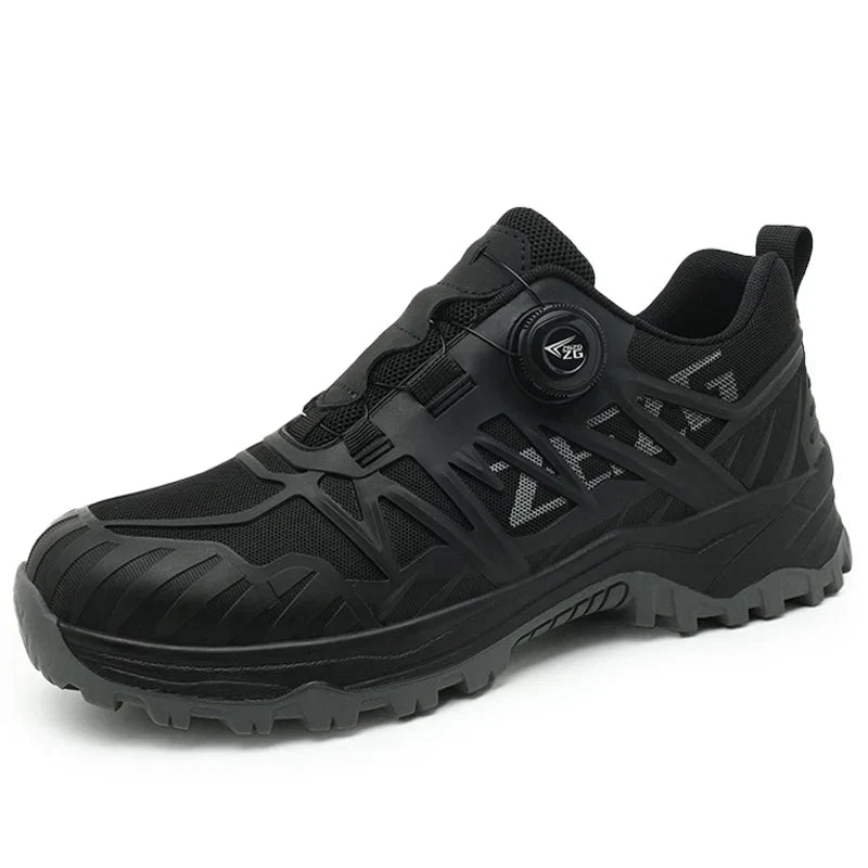 Men’s Steel Toe Safety Shoes Lightweight Slip Resistant Work Sneakers