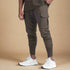 Men's Quick-Dry Cargo Joggers with Tapered Fit and Multiple Pockets - Solorfit