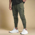 Men's Quick-Dry Cargo Joggers with Tapered Fit and Multiple Pockets - Solorfit