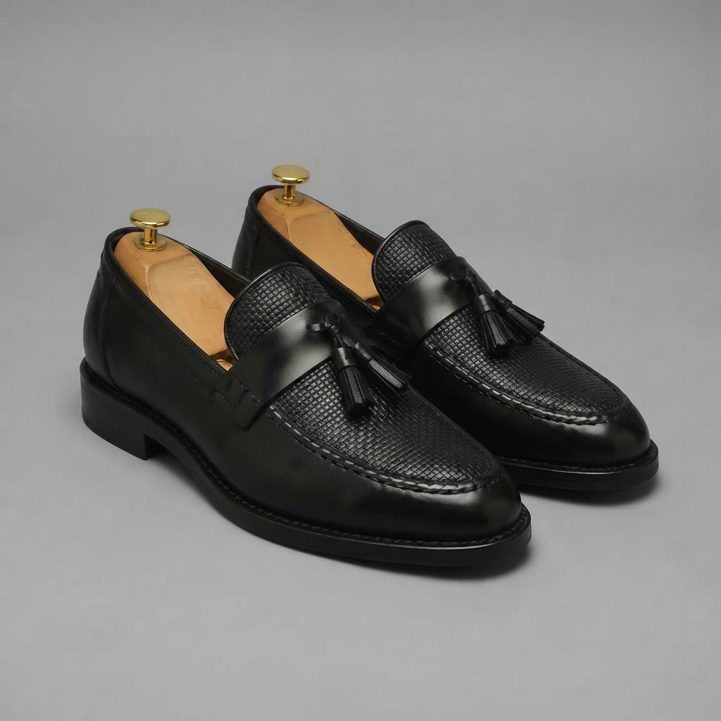 Men’s Tassel Loafers Slip On Shoes Casual Dress Footwear