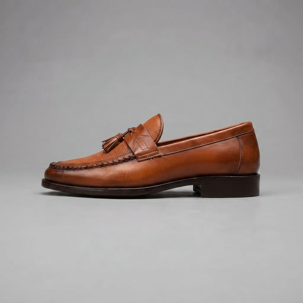 Men’s Tassel Loafers Slip On Shoes Casual Dress Footwear