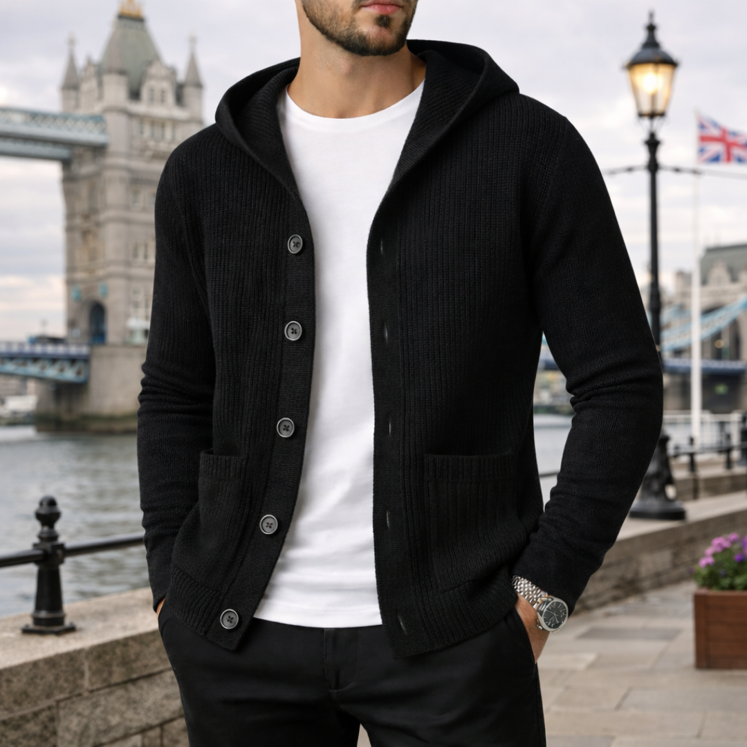 Thomas Men Knit Cardigan  | Reliable Everyday Comfort