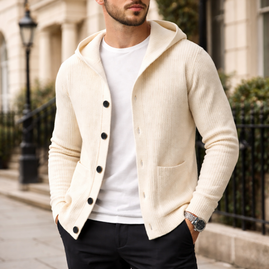 Thomas Men Knit Cardigan  | Reliable Everyday Comfort