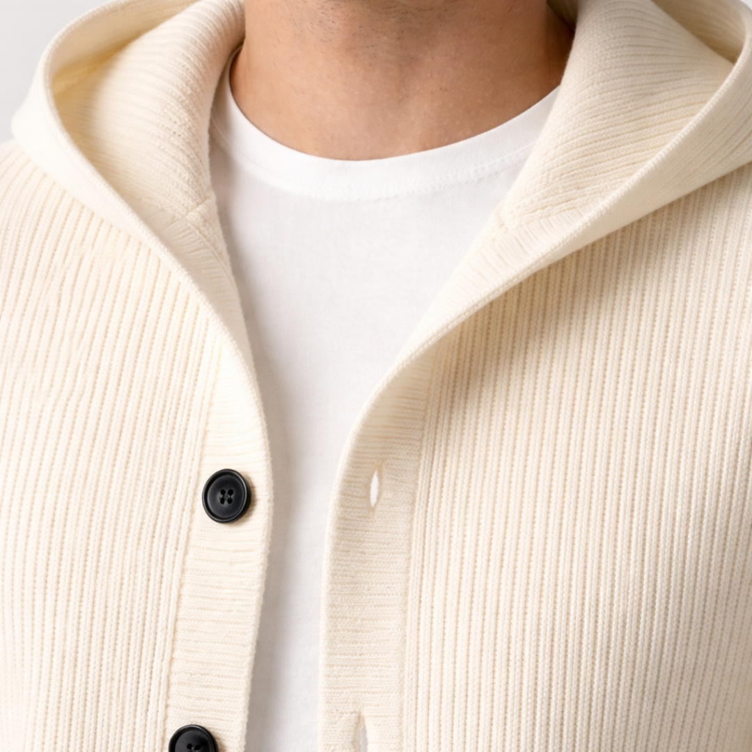 Thomas Men Knit Cardigan  | Reliable Everyday Comfort
