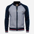 Tom Adams Striped Zipper Cardigan – Men’s Knit Sweater Jacket - Solorfit