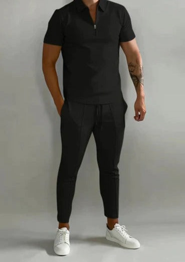 Luxury 2-Piece Men’s Set with Polo and Jogger
