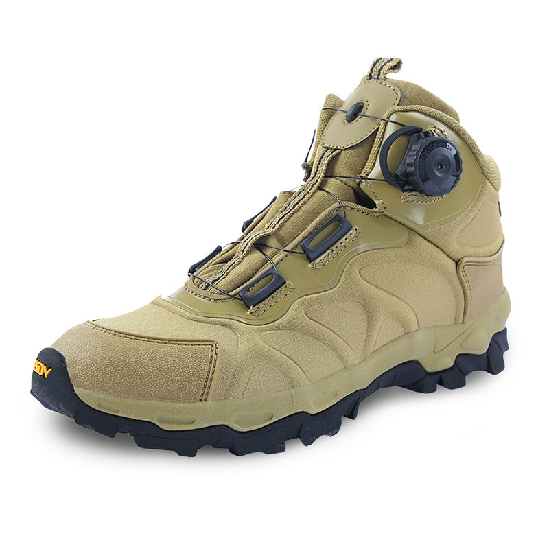 Men’s Tactical Hiking Boots Waterproof Outdoor Combat Shoes Anti Slip Ankle Boots