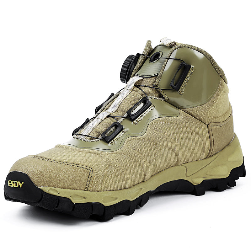 Men’s Tactical Hiking Boots Waterproof Outdoor Combat Shoes Anti Slip Ankle Boots