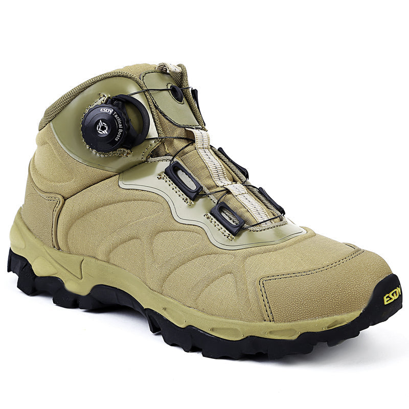 Men’s Tactical Hiking Boots Waterproof Outdoor Combat Shoes Anti Slip Ankle Boots