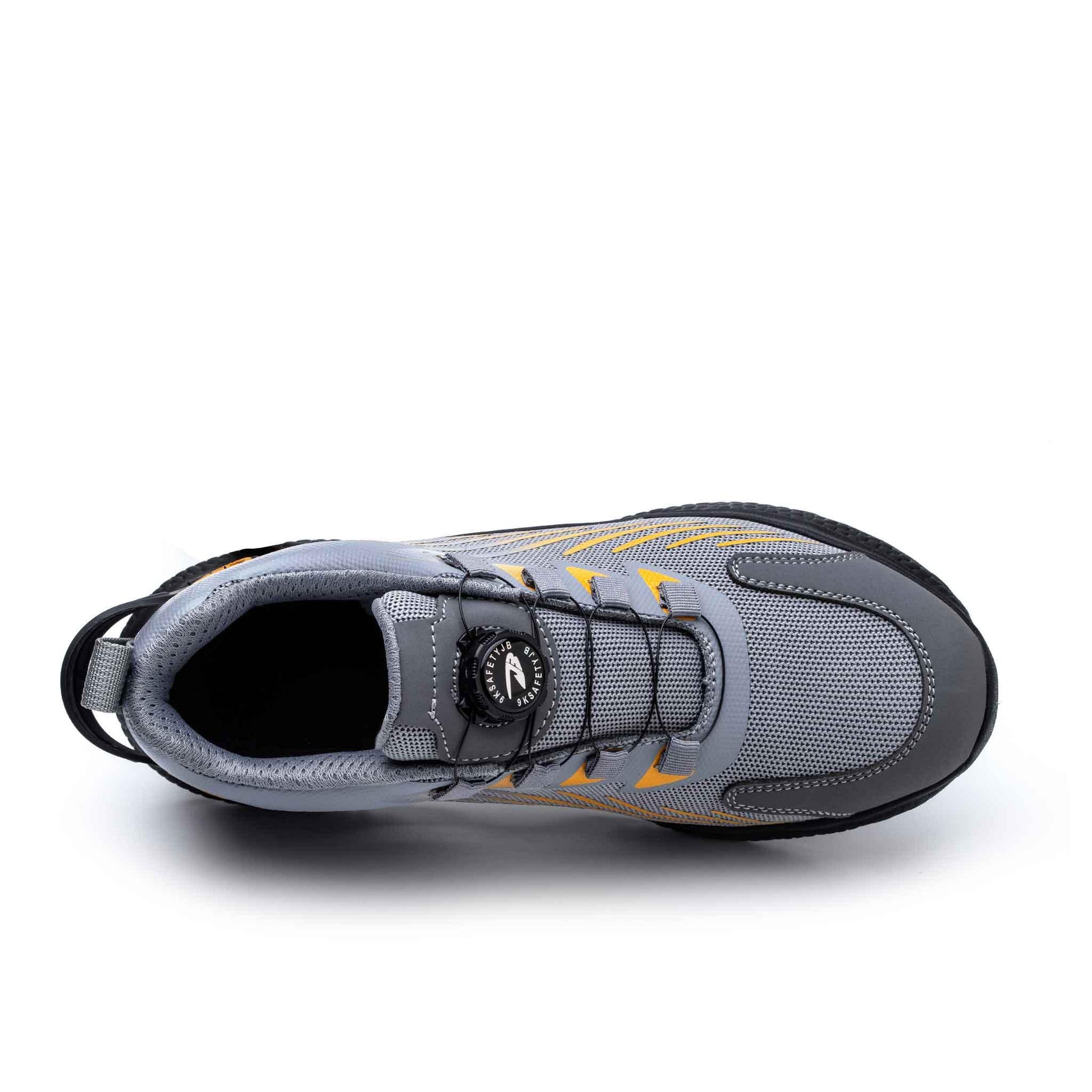 Men’s Steel Toe Safety Sneakers Breathable Lightweight Work Shoes Slip Resistant