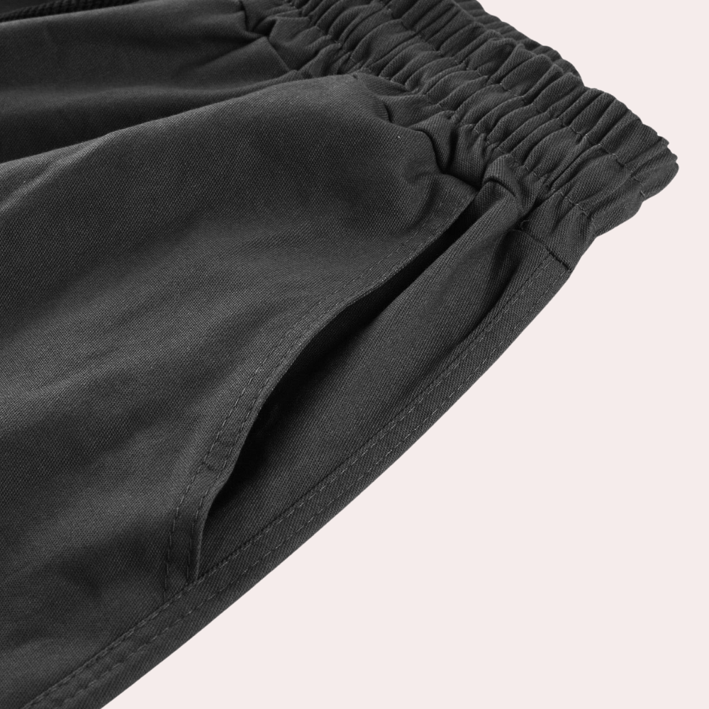 Anton Summer Cargo Pants With Multiple Pockets