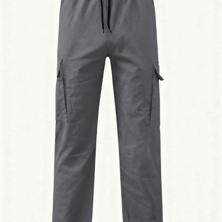 Anton Summer Cargo Pants With Multiple Pockets