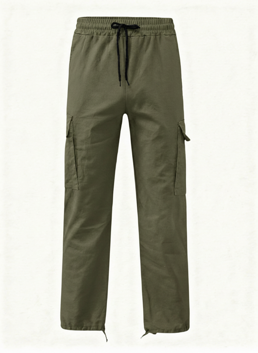 Anton Summer Cargo Pants With Multiple Pockets