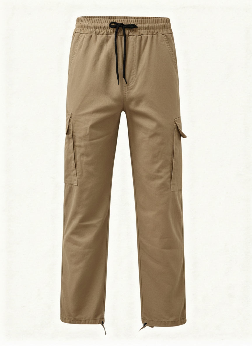 Anton Summer Cargo Pants With Multiple Pockets