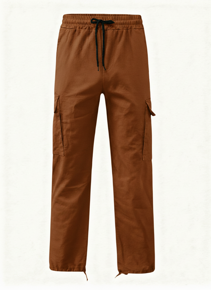 Anton Summer Cargo Pants With Multiple Pockets