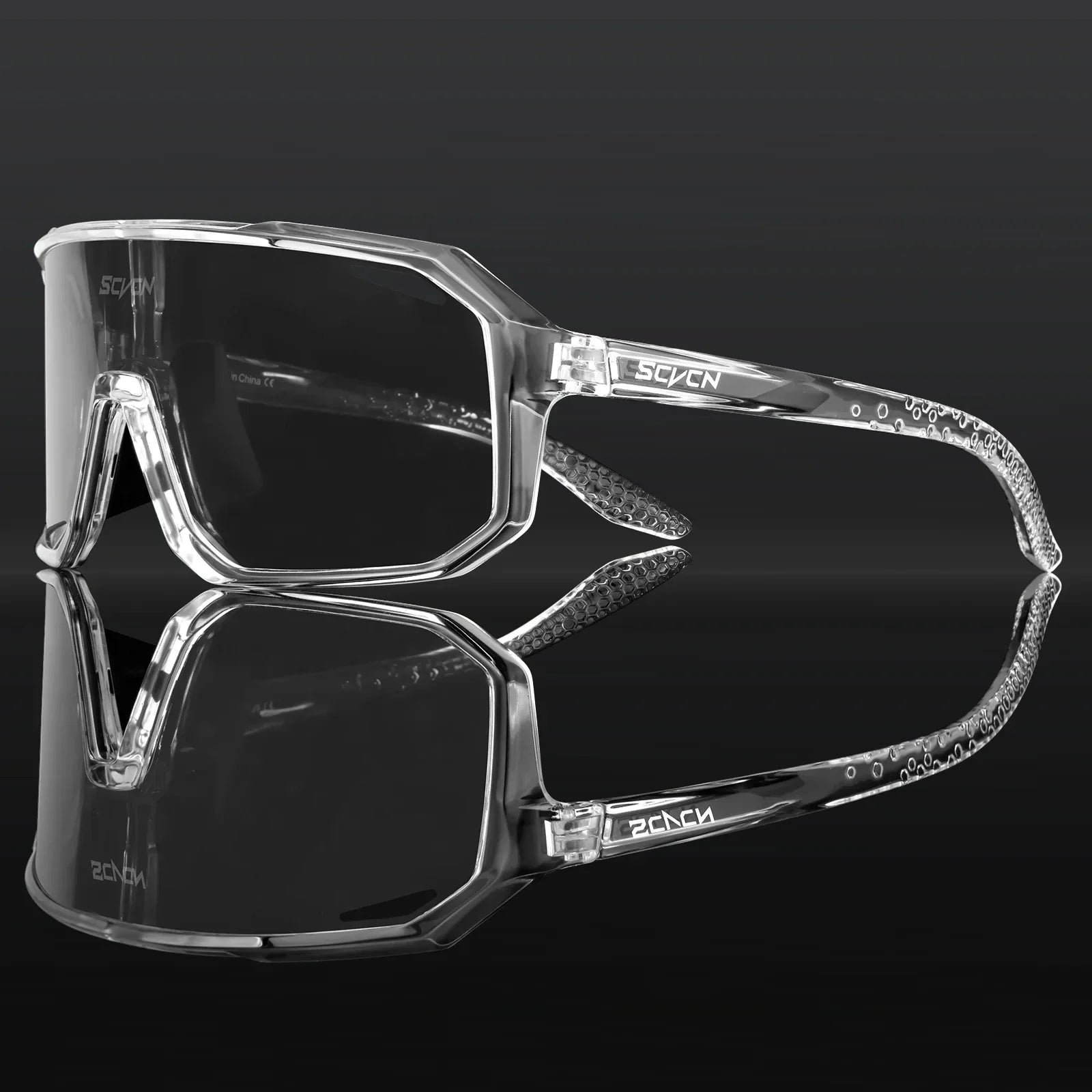 Polarized Shield Cycling Sunglasses UV Protection Sports Performance Eyewear