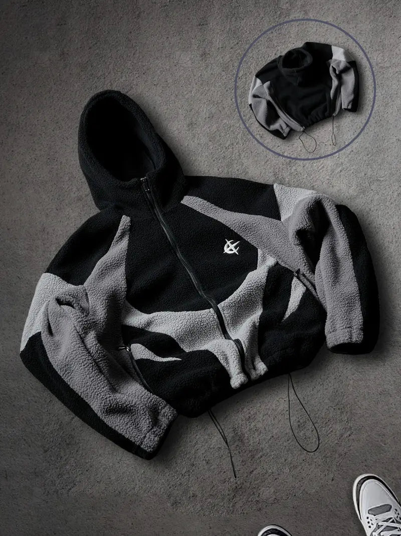 Men’s Hooded Jacket Zip Up Casual Outdoor Everyday Coat