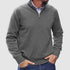 Men's Cashmere Zipper Basic Sweater - Solorfit