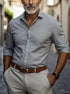 Giuseppe | Men’s Business Shirt – Non-Iron Dress Shirt Anti Wrinkle - Solorfit