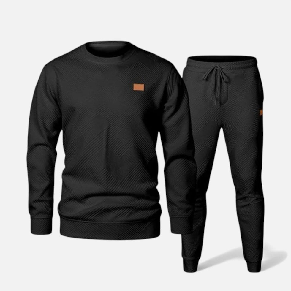 Men’s Sweatshirt and Jogger Pants Set Casual Two Piece Outfit
