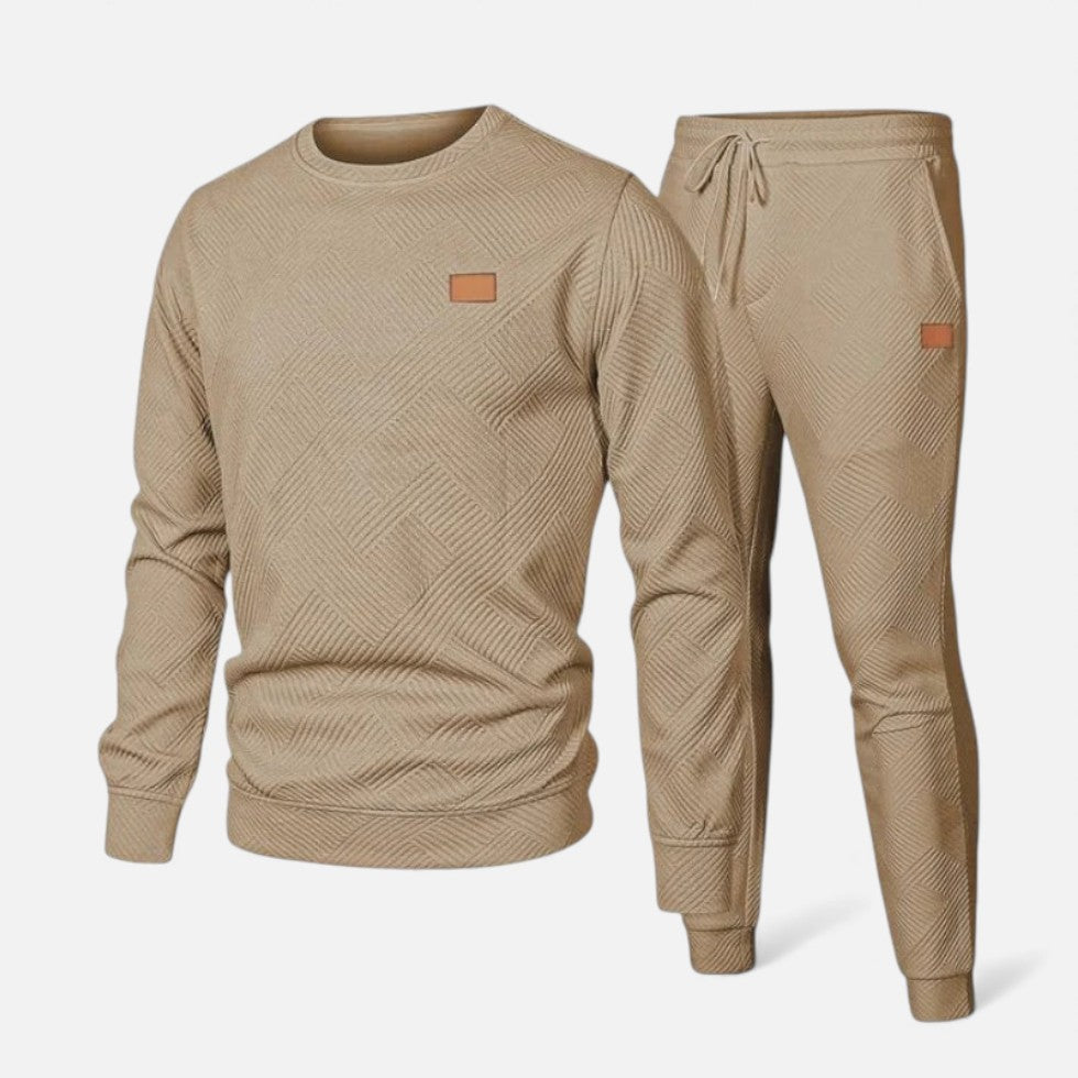 Men’s Sweatshirt and Jogger Pants Set Casual Two Piece Outfit