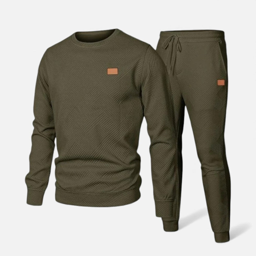 Men’s Sweatshirt and Jogger Pants Set Casual Two Piece Outfit