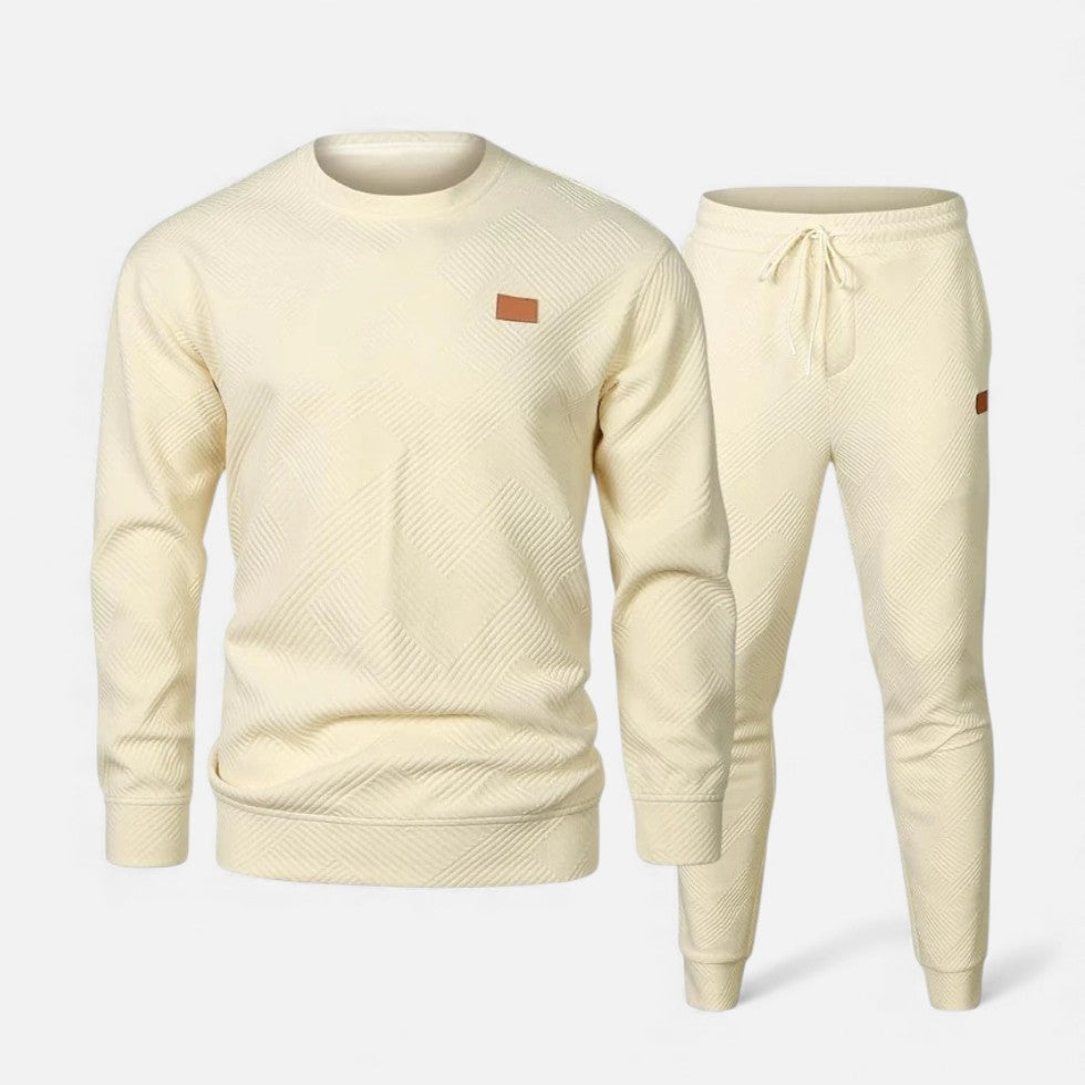 Men’s Sweatshirt and Jogger Pants Set Casual Two Piece Outfit