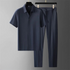 Men's Luxury Two-Piece Polo & Pants Set – Stylish, Comfortable & Versatile - Solorfit