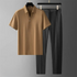 Men's Luxury Two-Piece Polo & Pants Set – Stylish, Comfortable & Versatile - Solorfit