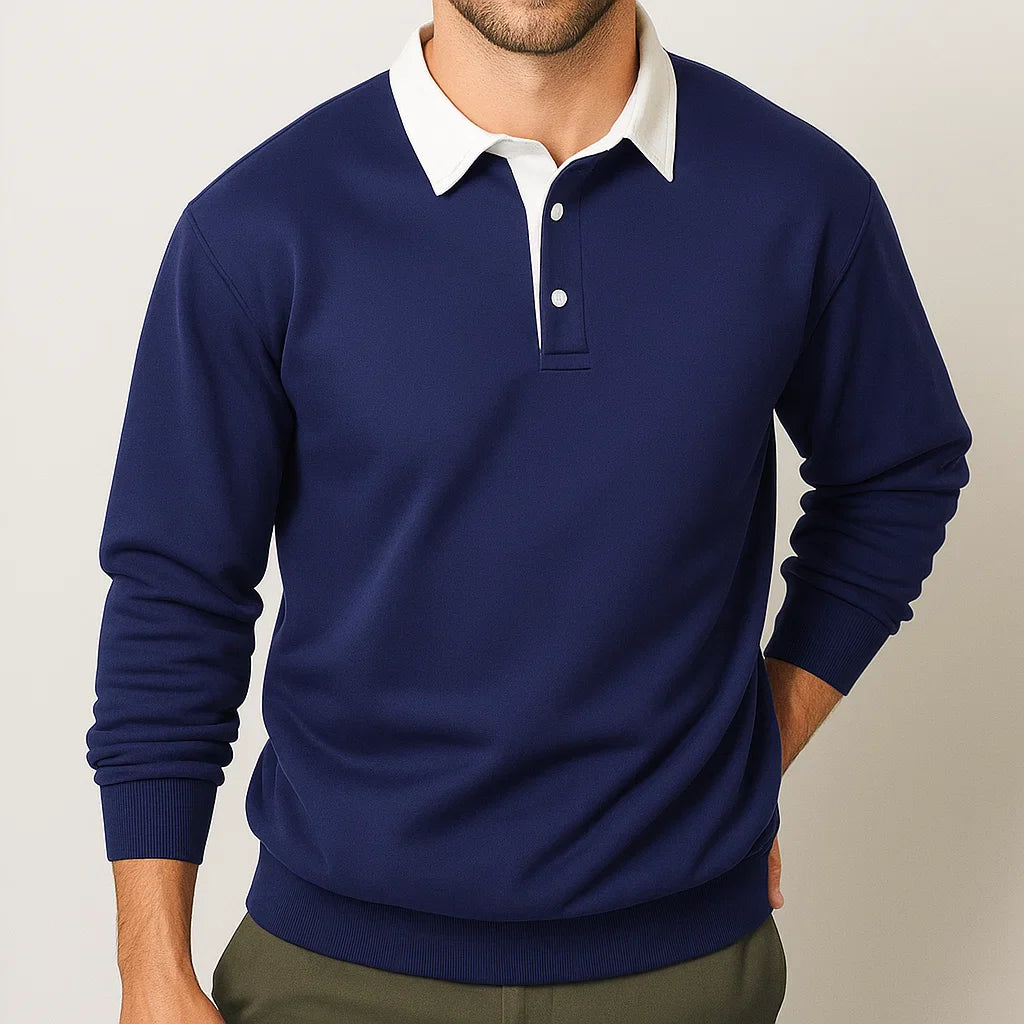 Heritage Men Lightweight Collar Sweatshirt - Solorfit