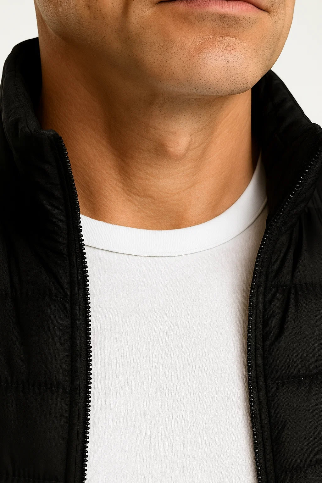 Men’s Lightweight Puffer Vest Sleeveless Zip Up Casual Outdoor Jacket