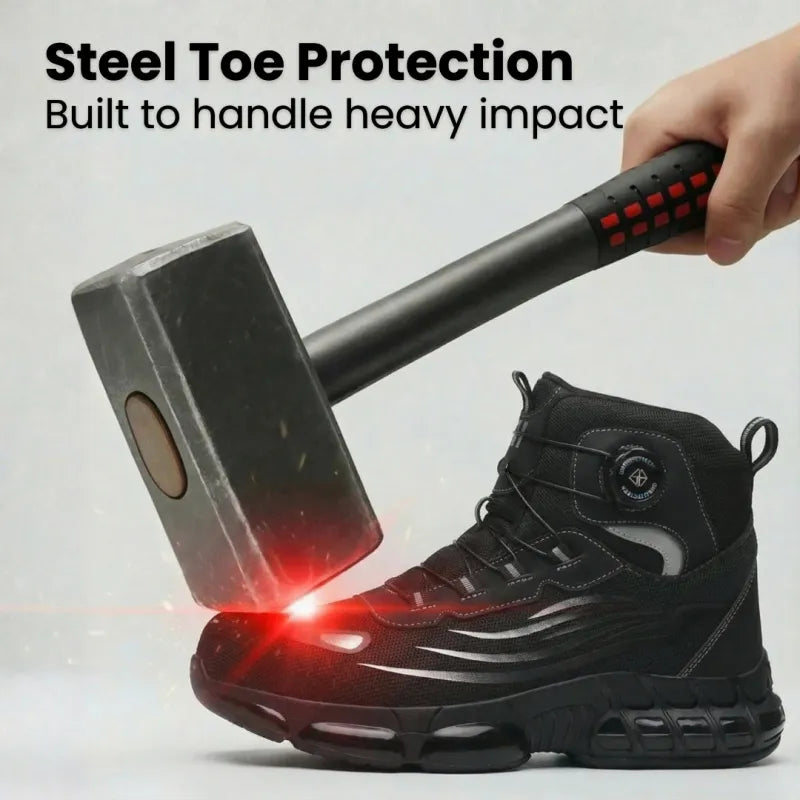 Ultra Lightweight Waterproof Safety Boots Outdoor Work