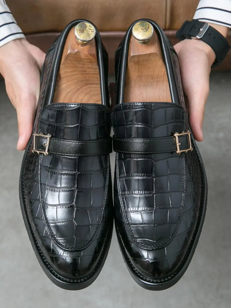 Men’s Slip On Loafers Casual Dress Shoes Comfortable Everyday Footwear