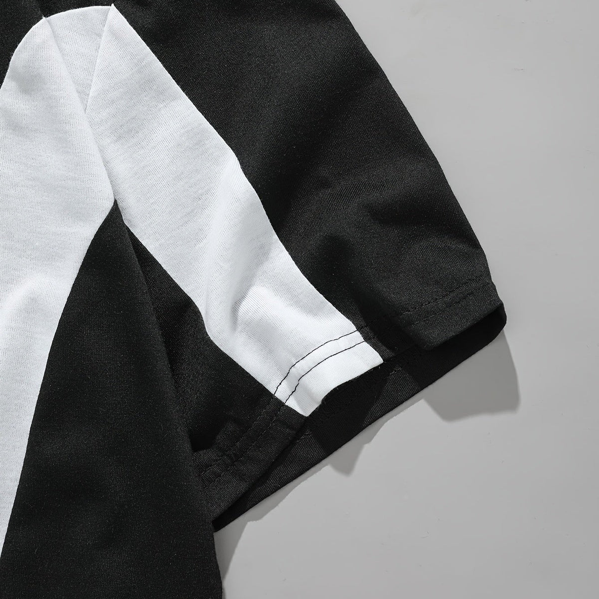 Men’s Color Block T Shirt Casual Short Sleeve Crew Neck Top
