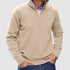 Men's Cashmere Zipper Basic Sweater - Solorfit