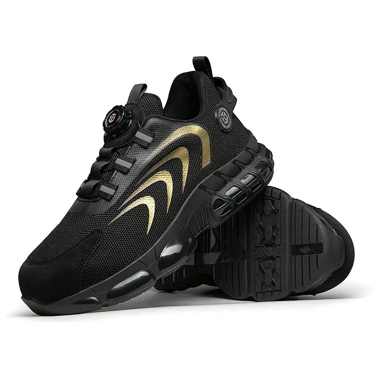 Steel Toe Safety Shoes Outdoor Non-slip Sole Sports Work Shoes - Solorfit