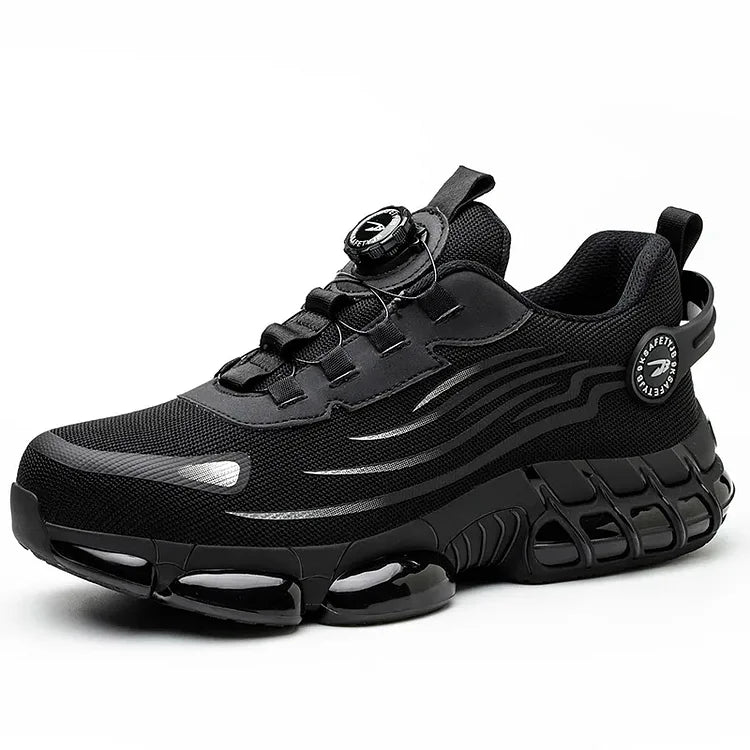 Steel Toe Safety Shoes Outdoor Non-slip Sole Sports Work Shoes - Solorfit