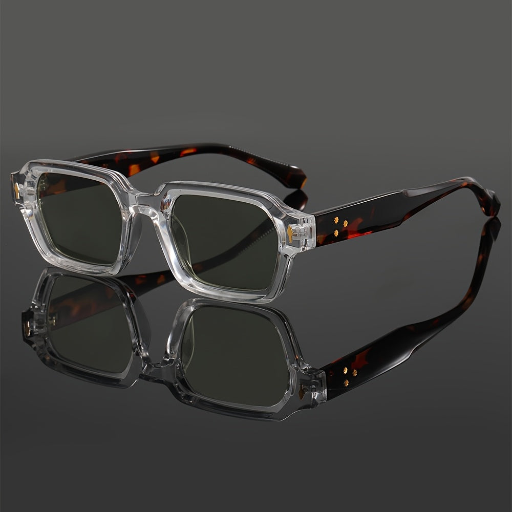 Square Frame Sunglasses UV Protection Fashion Outdoor Eyewear