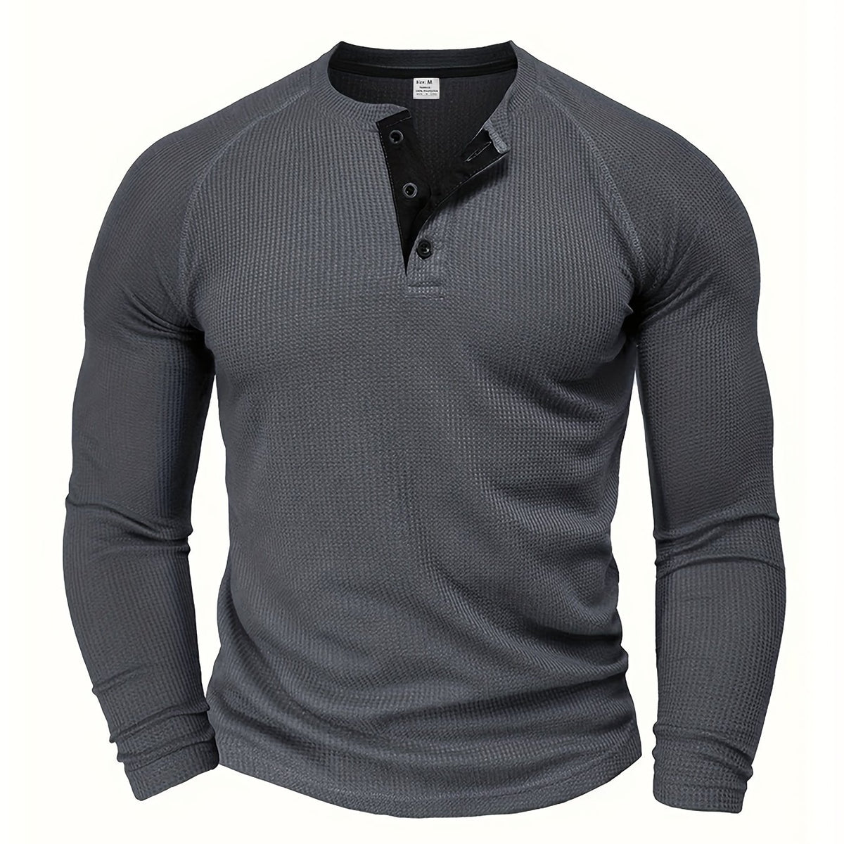 Men’s V Neck Shirt Long Sleeve Casual Everyday Wear Top