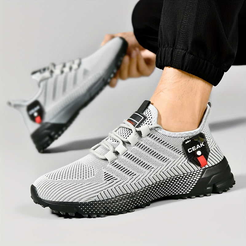 Men’s Slip On Walking Shoes Lightweight Breathable Casual Sneakers