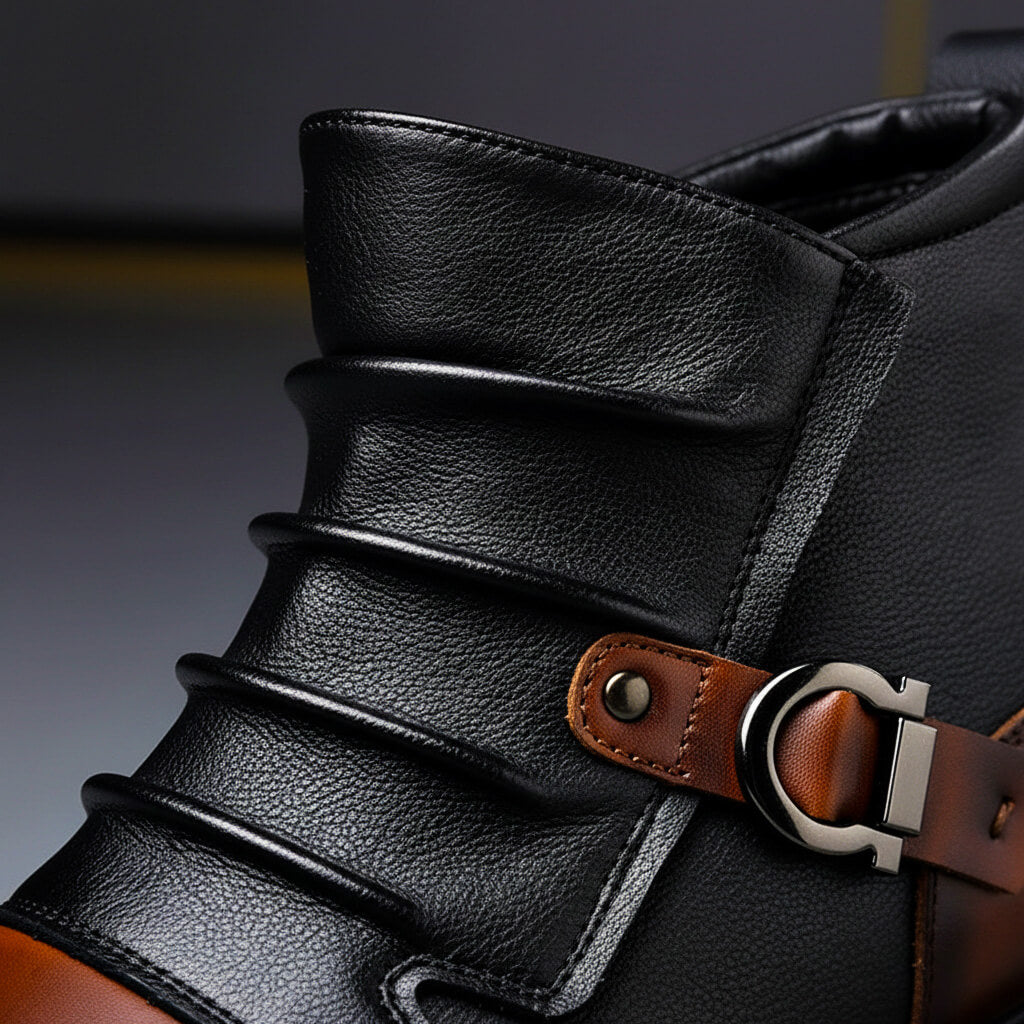 Willson Men’s Genuine Leather Boots – Durable Everyday Footwear
