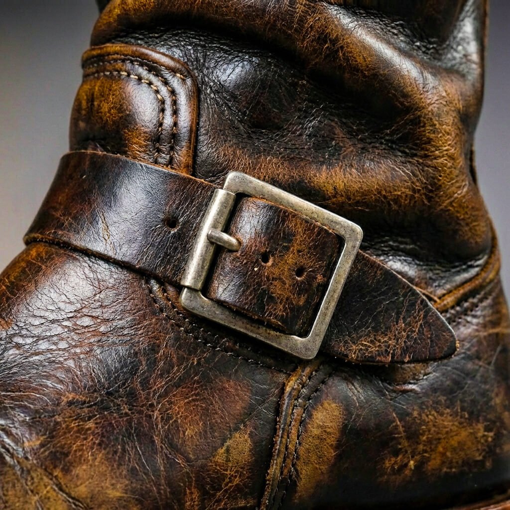 Men’s Western Boots Casual Mid Calf Boots Everyday Footwear